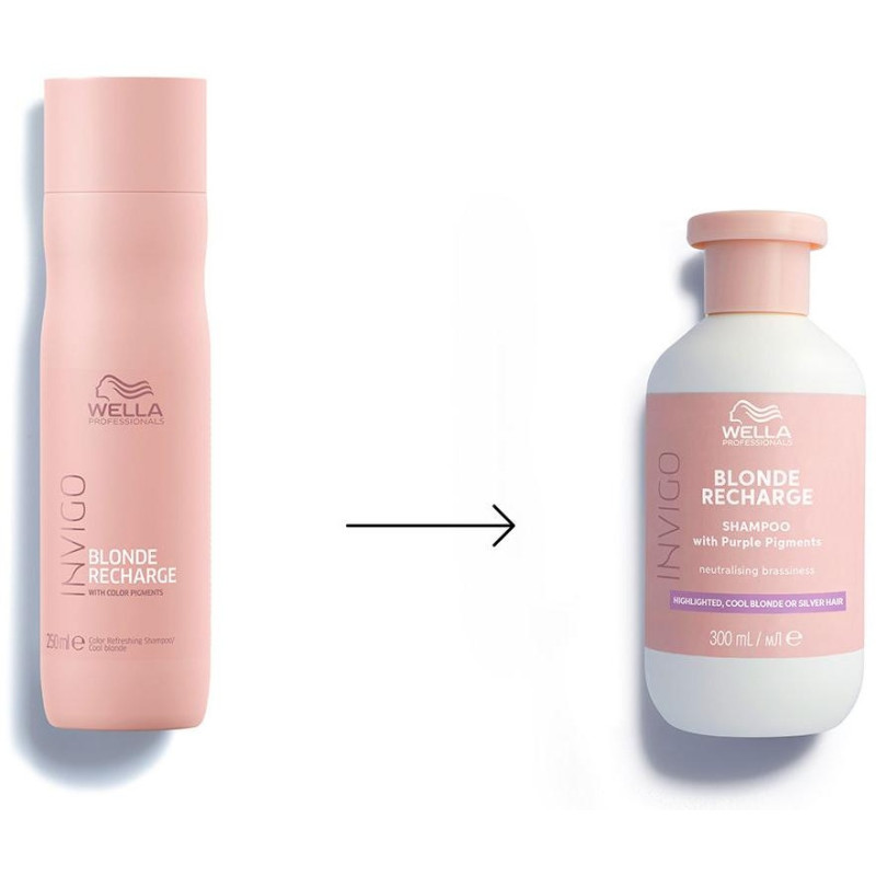 Color Recharge Cool Blond Shampoo 300 ml - Invigo