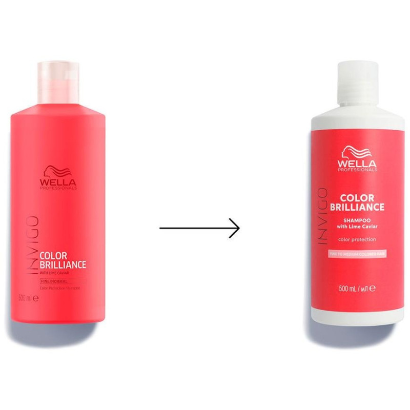 Color Brilliance Champú Fine/normal 500ml - Invigo