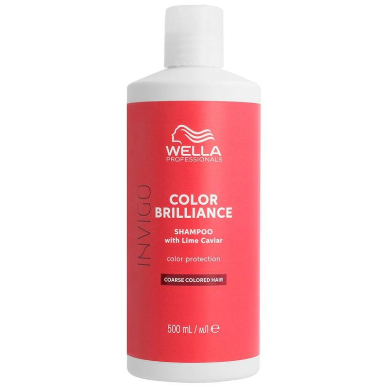 Color Brilliance Shampoo Coarse Hair 500 ml - Invigo
