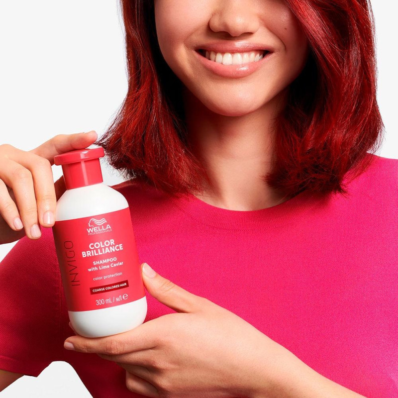 Color Brilliance Shampoo Coarse Hair 500 ml - Invigo