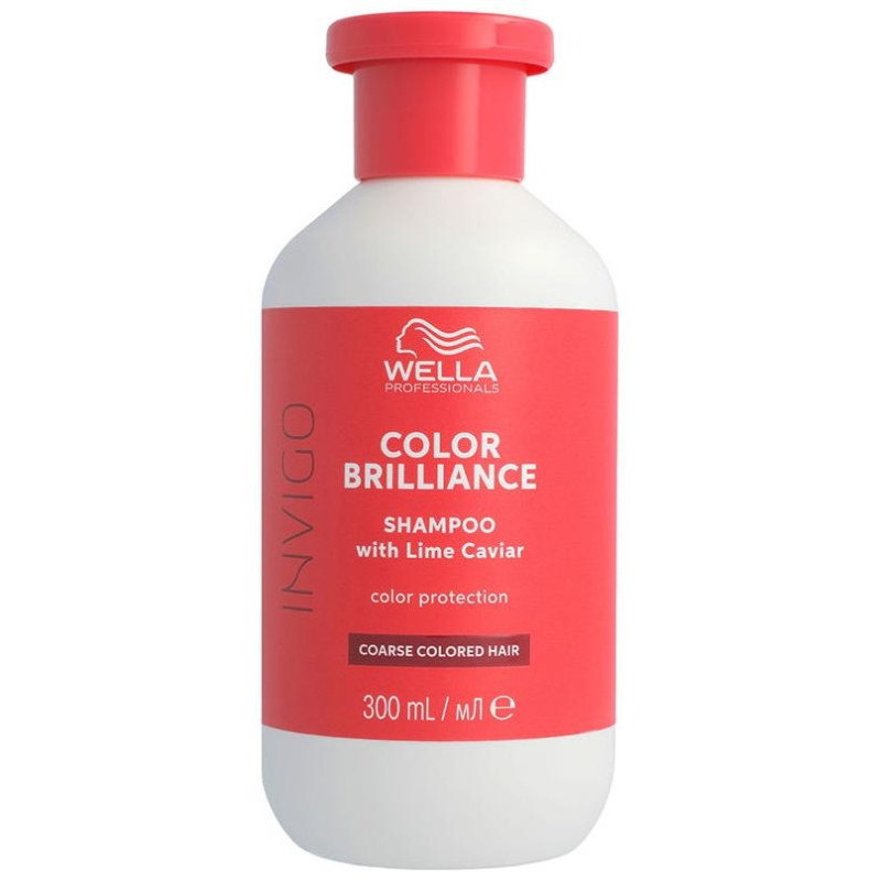 Color Brilliance Shampoo Coarse Colored Hair 300 ml - Invigo