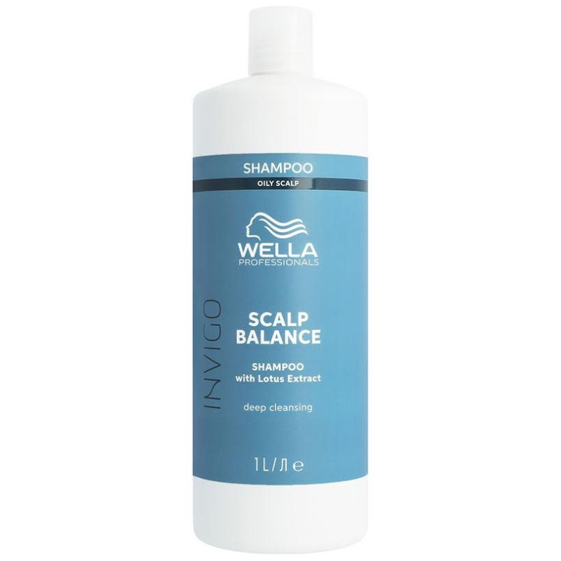 Invigo Scalp Balance Deep Cleansing Shampoo For Oily Scalp 1000 ml - Nutricurls
