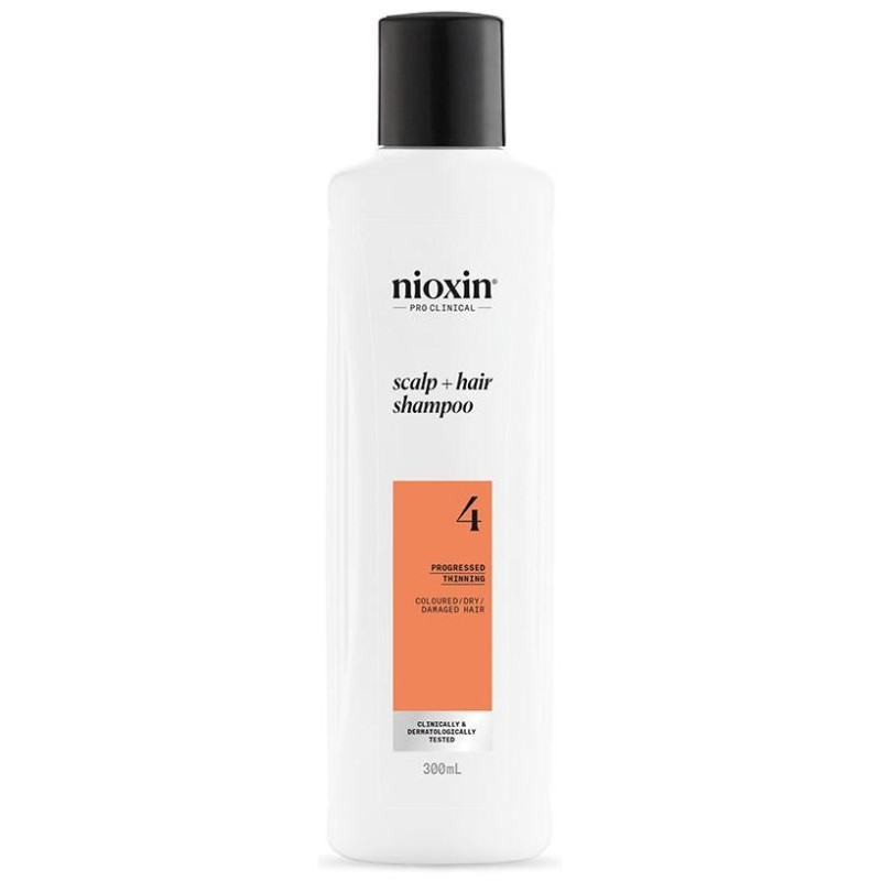 Sistema 4 - Champú - Cabello Teñido y Dañado con Debilitamiento Avanzado 300 ml - Nioxin
