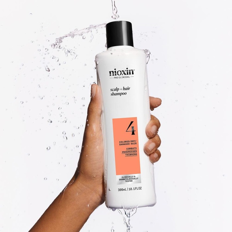 Sistema 4 - Champú - Cabello Teñido y Dañado con Debilitamiento Avanzado 300 ml - Nioxin