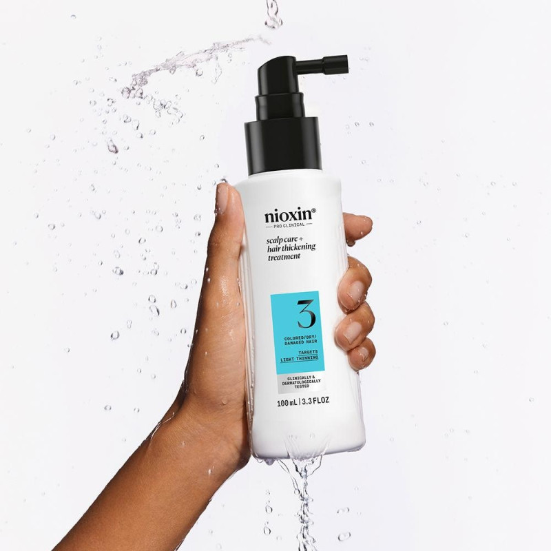 Sistema 3 - Sérum Densificador - Cabello Teñido y Dañado con Debilitamiento Leve 100 ml - Nioxin