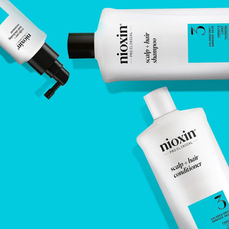 Sistema 3 - Sérum Densificador - Cabello Teñido y Dañado con Debilitamiento Leve 100 ml - Nioxin