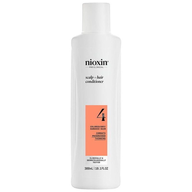 Sistema 4 - Acondicionador - Cabello Teñido y Dañado con Debilitamiento Avanzado 300 ml - Nioxin