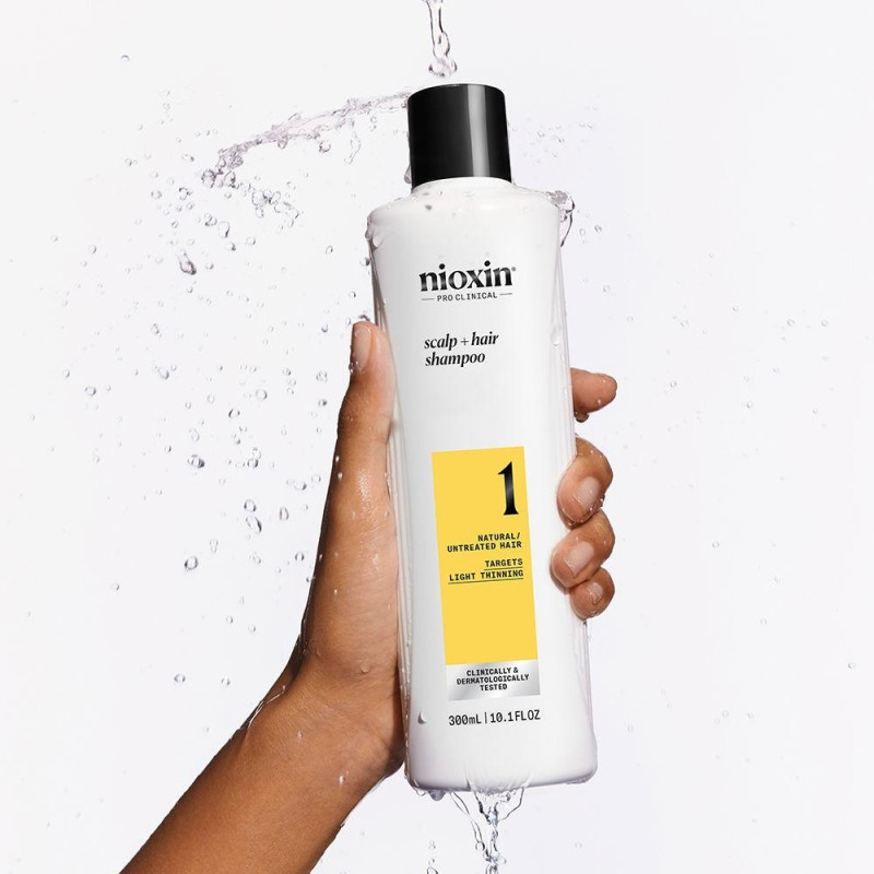 Sistema 1 - Champú - Cabello Natural con Debilitamiento Leve 300 ml - Nioxin