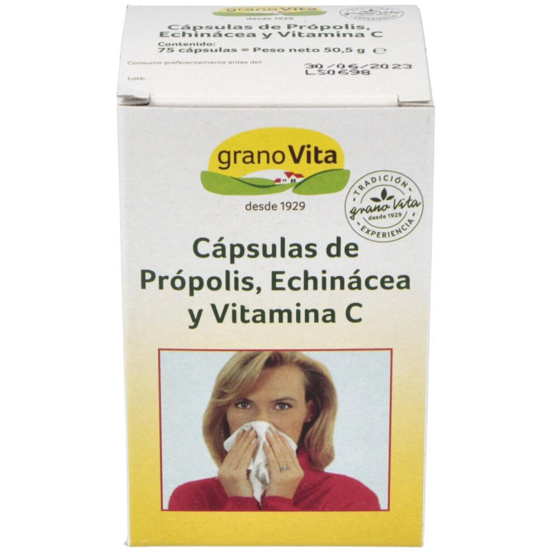 Granovita Cápsulas Resfriado 75 Cap 250 mg - El Granero