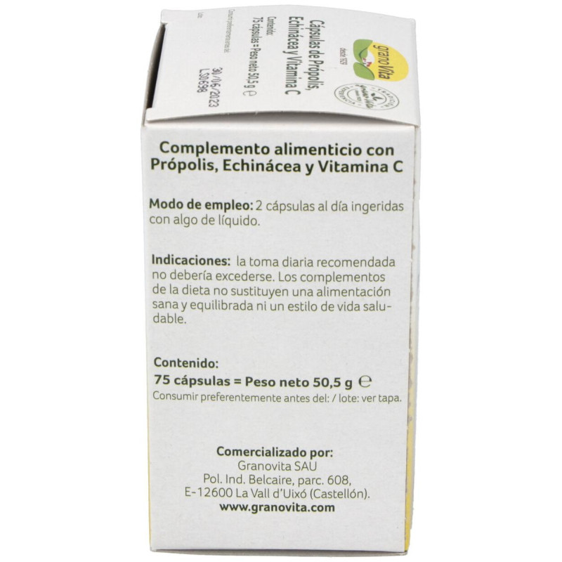 Granovita Cápsulas Resfriado 75 Cap 250 mg - El Granero