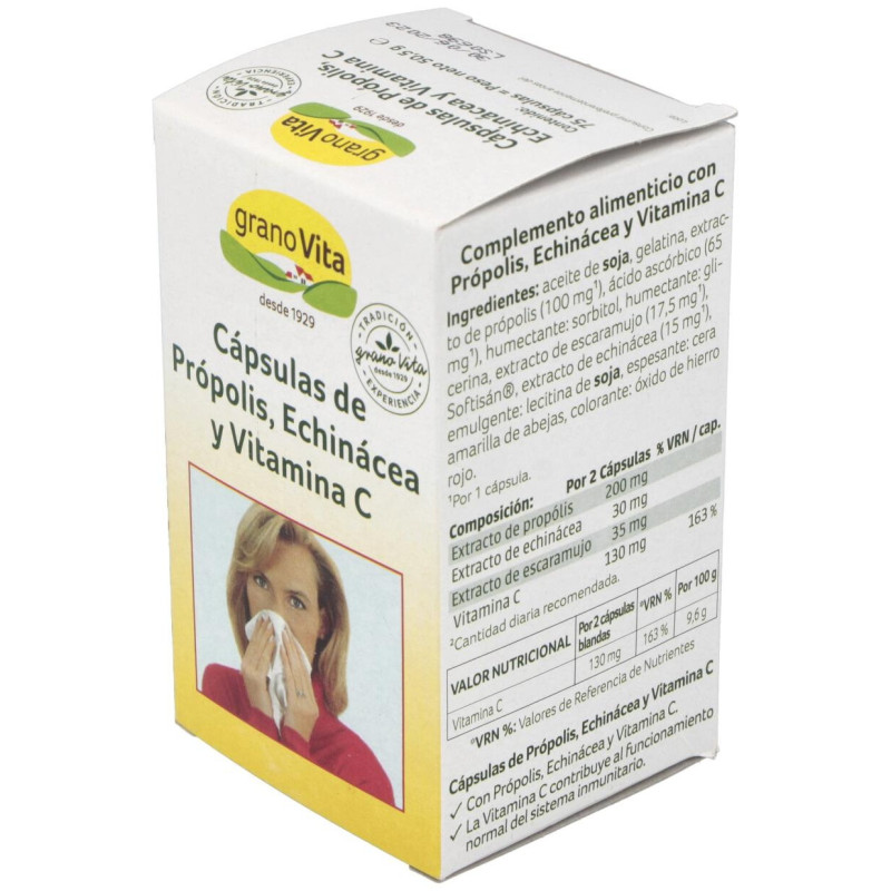 Granovita Cápsulas Resfriado 75 Cap 250 mg - El Granero