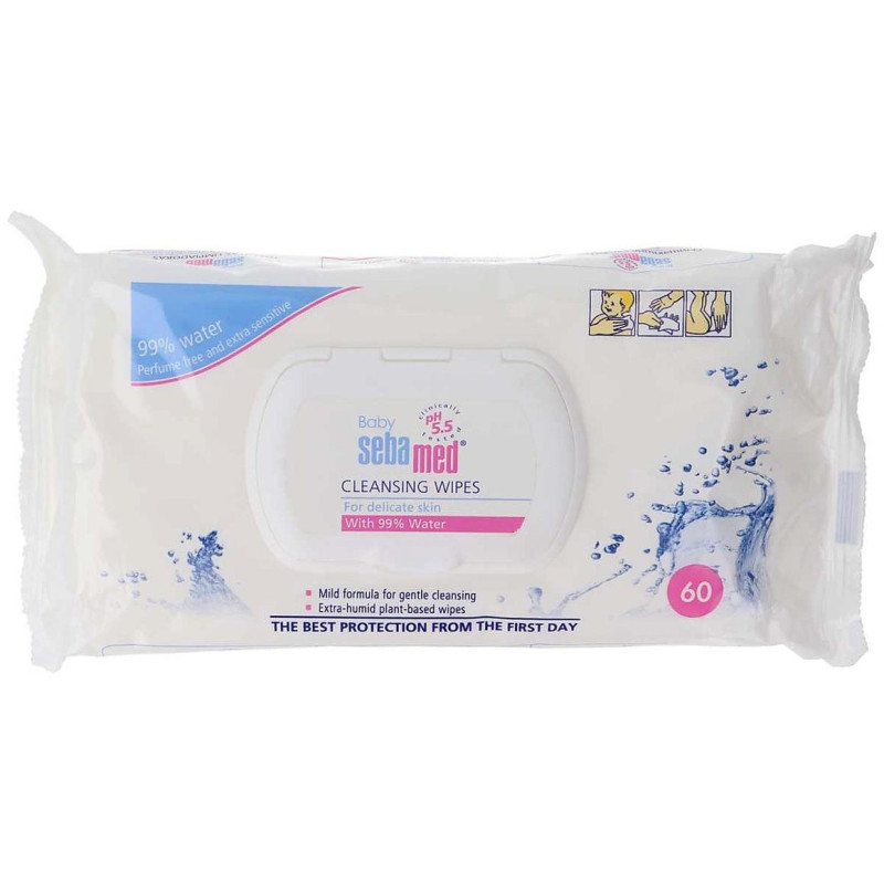 Baby Toallitas Limpiadoras 60uds - Sebamed