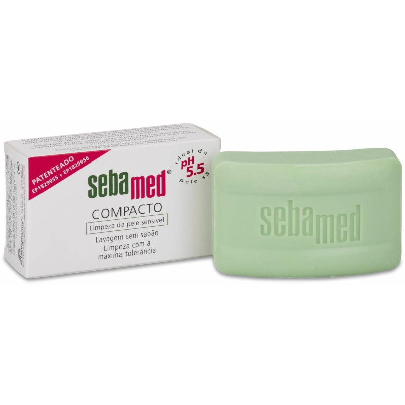 Compacto Pastilla sin Jabón Piel Sensible 150 Gr - Sebamed