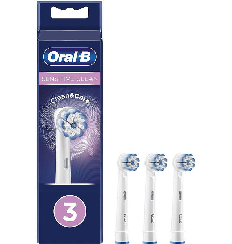 Cepillo Dental Electrico Recargable - Oral - B Sensitive Clean (recambio 3 Unidades) - Procter&gamble España S.a