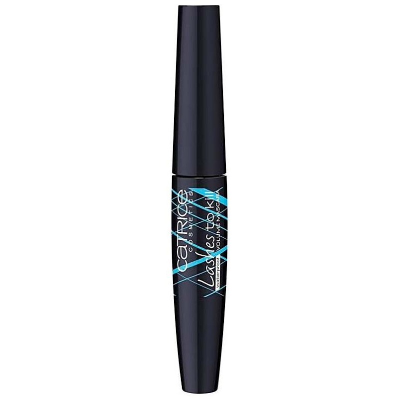 Máscara Volumen Resistente al Agua Negro 10ml - Catrice