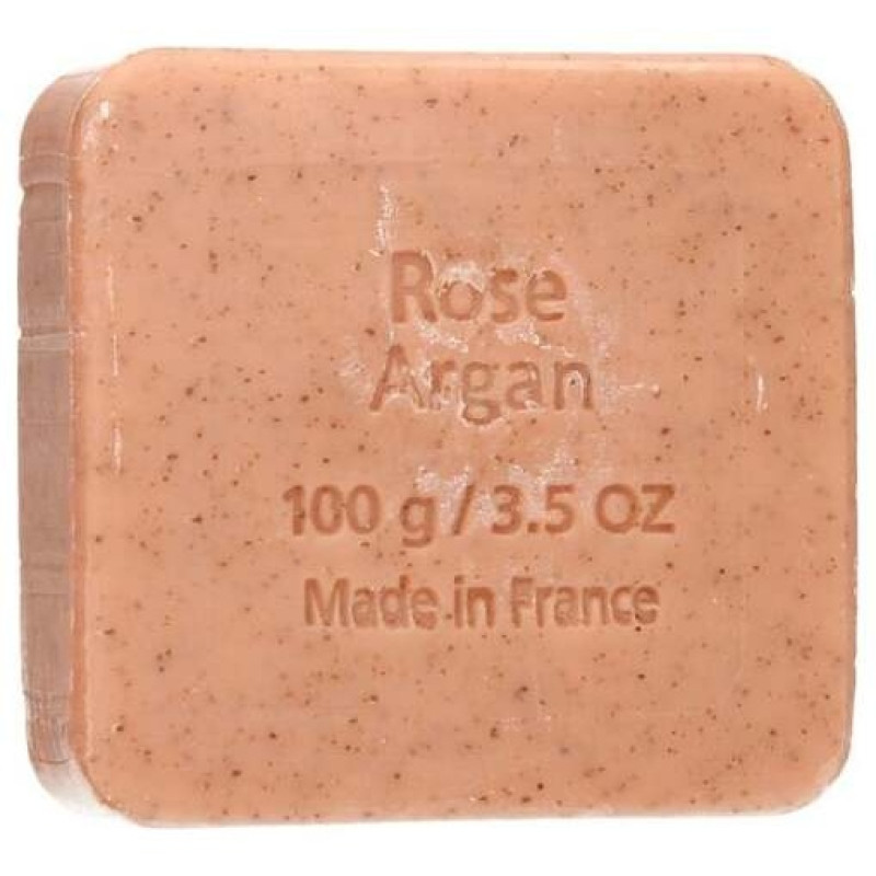 Savon Du Midi Jabon Exfoliante Argan-Rosa Bio 100G