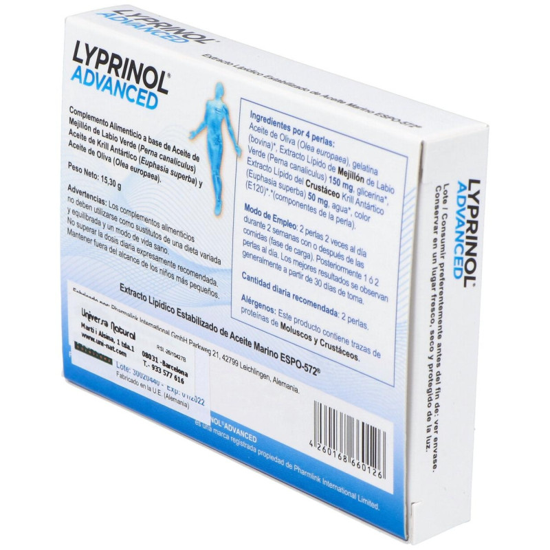 Lyprinol Advanced 60perlas - Universo Natural