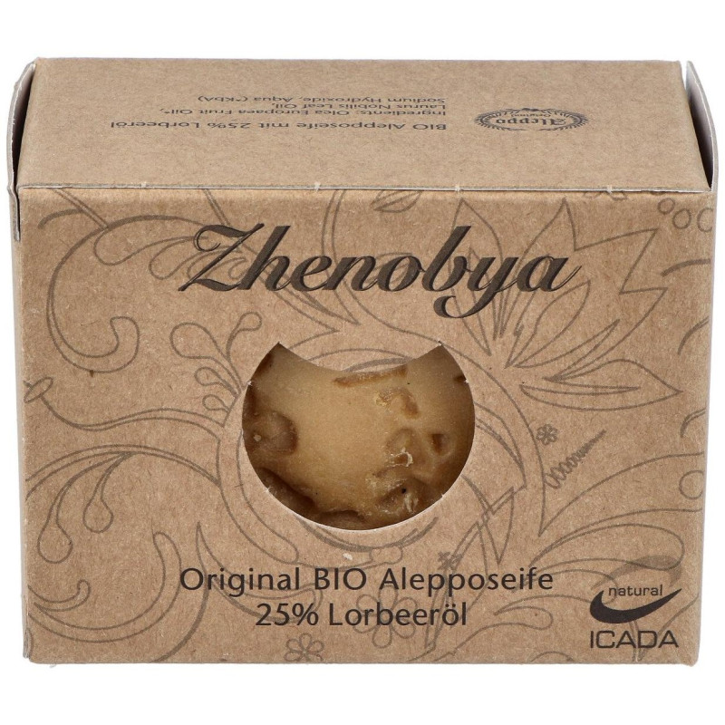 Jabon de Alepo 75% - 25% 200g - Zhenobya