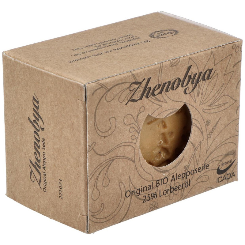 Jabon de Alepo 75% - 25% 200g - Zhenobya