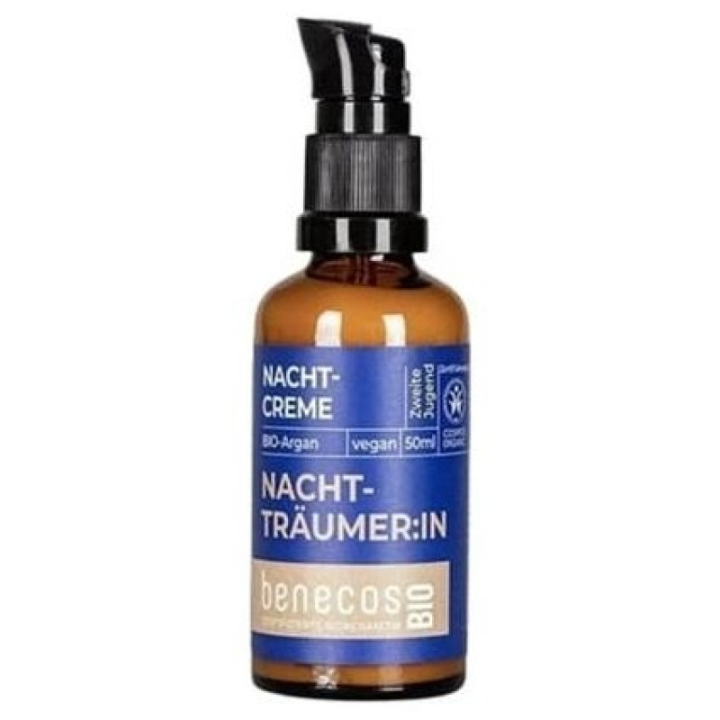 Benecos Crema De Noche Intensa Argan Bio Vegan 50Ml