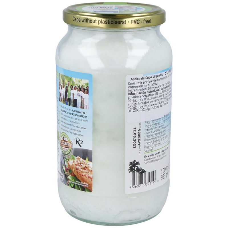 Aceite de Coco 1lt .bio 2 - Dr. Goerg