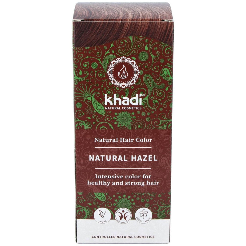 Tinte Herbal Color Castaño Avellana 100gr - Khadi