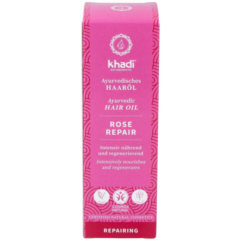 Aceite Capilar Rosa Reparador Cabello Dañado 50Ml.