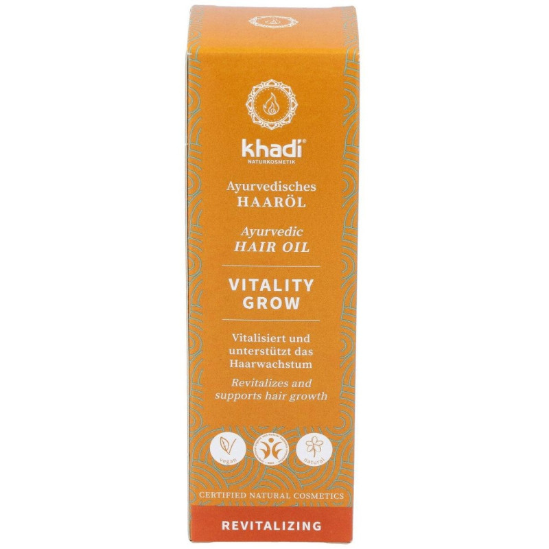 Aceite Capilar Vitalidad Crecimiento Anticaida 50m - Khadi