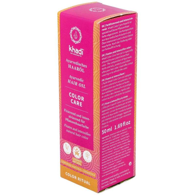Aceite Capilar Cuidado Color 50ml - Khadi