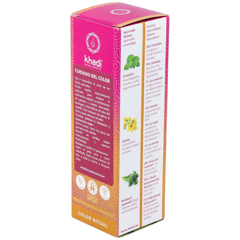 Aceite Capilar Cuidado Color 50ml - Khadi