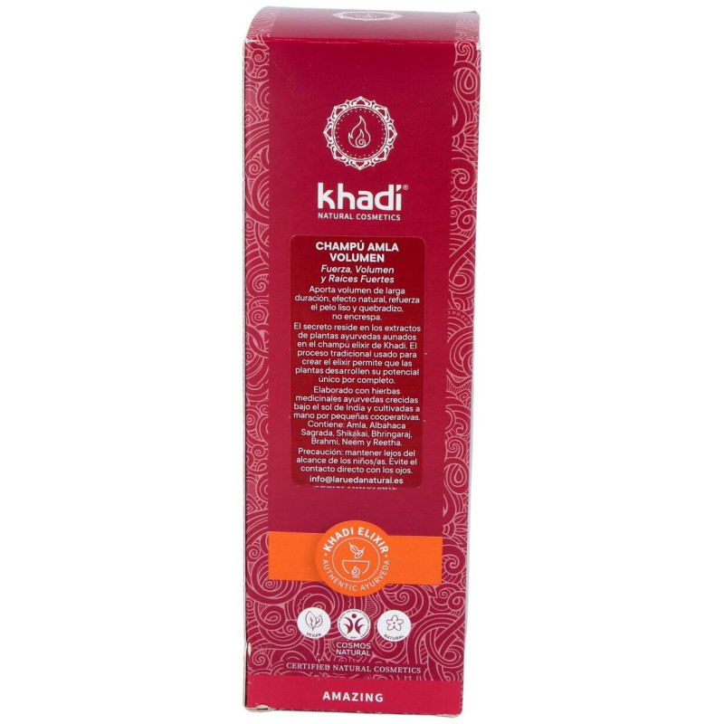 Champú Amla Volumen 200ml - Khadi