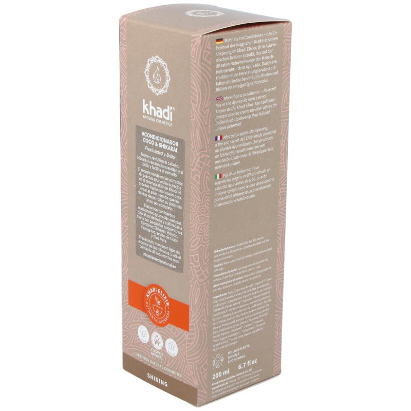 Acondicionador Coco Shikakai 200ml - Khadi