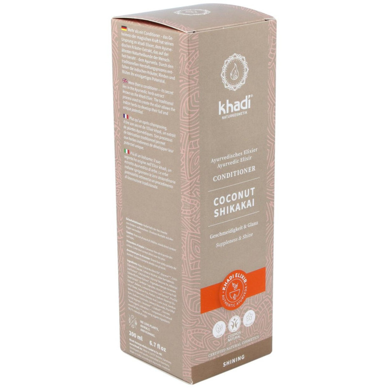 Acondicionador Coco Shikakai 200ml - Khadi