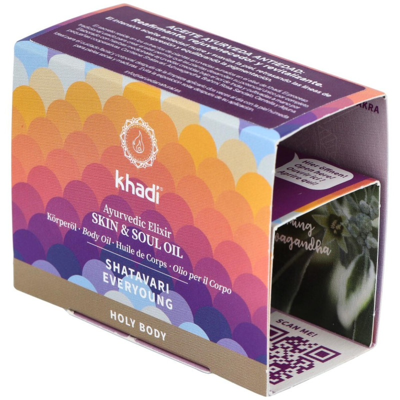 Aceite Elixir Ayurveda Shatavari Antiedad 10Ml.