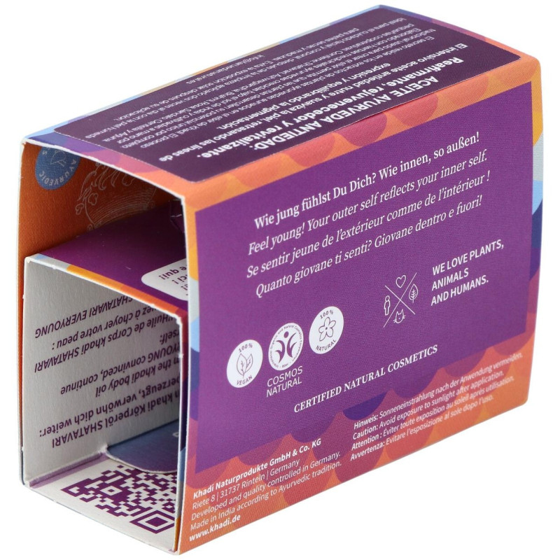 Aceite Elixir Ayurveda Shatavari Antiedad 10Ml.