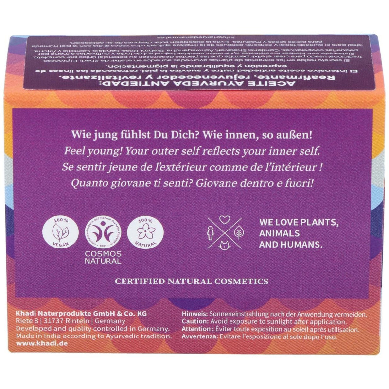Aceite Elixir Ayurveda Shatavari Antiedad 10Ml.