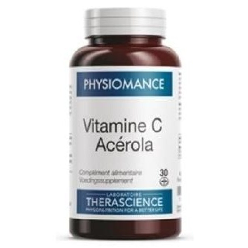 Physiomance Vitamina C Acerola 30comp.mast. 2 - Therascience