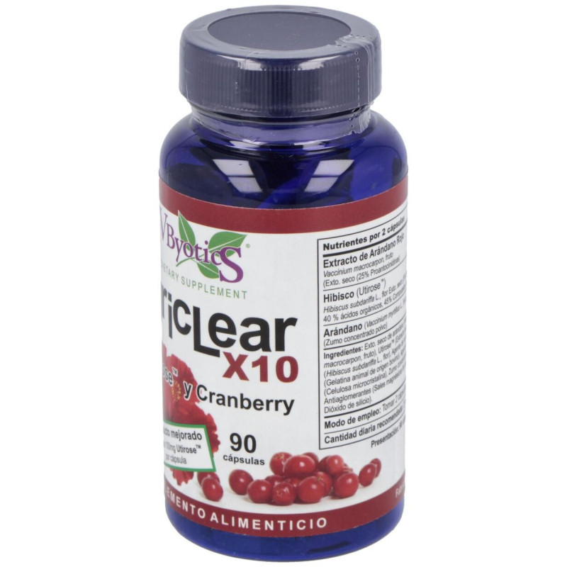 Vbyotics Uriclear X10 Con Utirose Y Supercran 90Caps