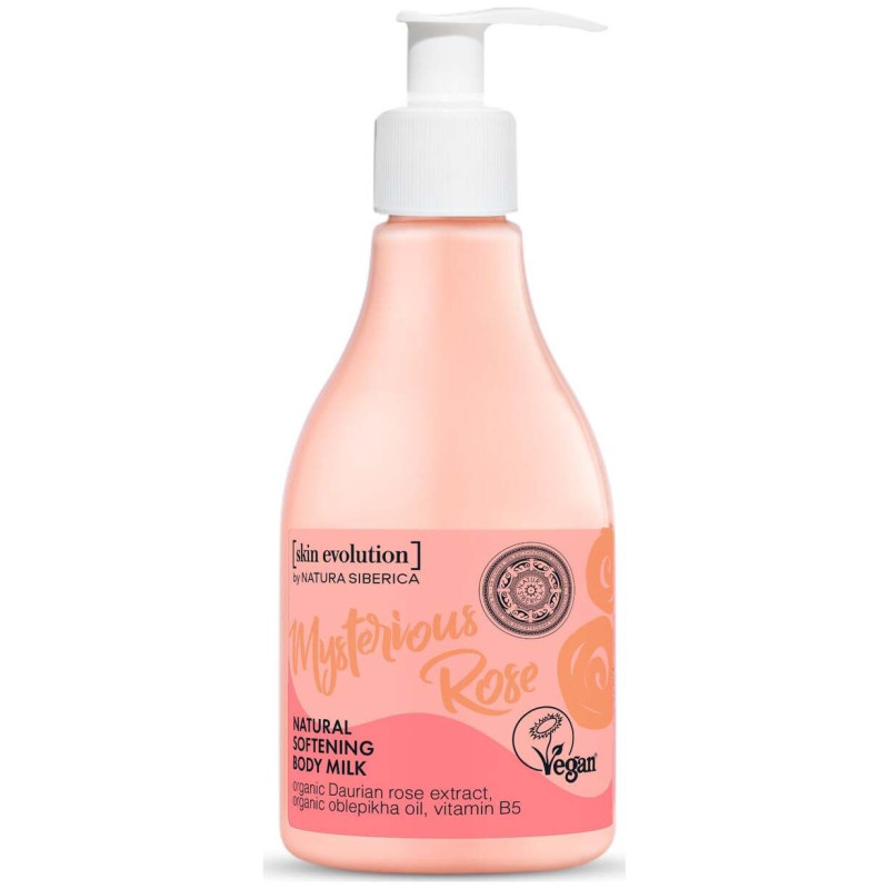 Leche Corporal Suavizante Mysterious Rose 260ml - Natura Siberica