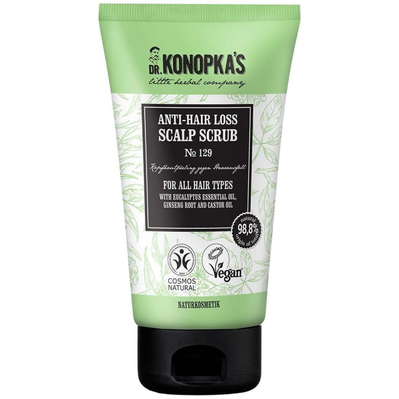 Dr. Konopka's Nº 129 Anti Hair Loss Scalp Scrub 150ml - Dr.konopkas