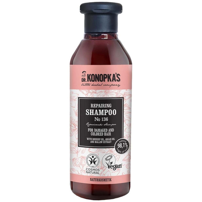 Dr. Konopka's Nº 136 Repairing Shampoo Colored Hair 280ml - Dr.konopkas