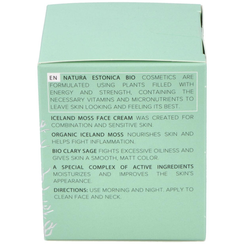 Crema Facial Musgo De Islandia 50Ml. Bio