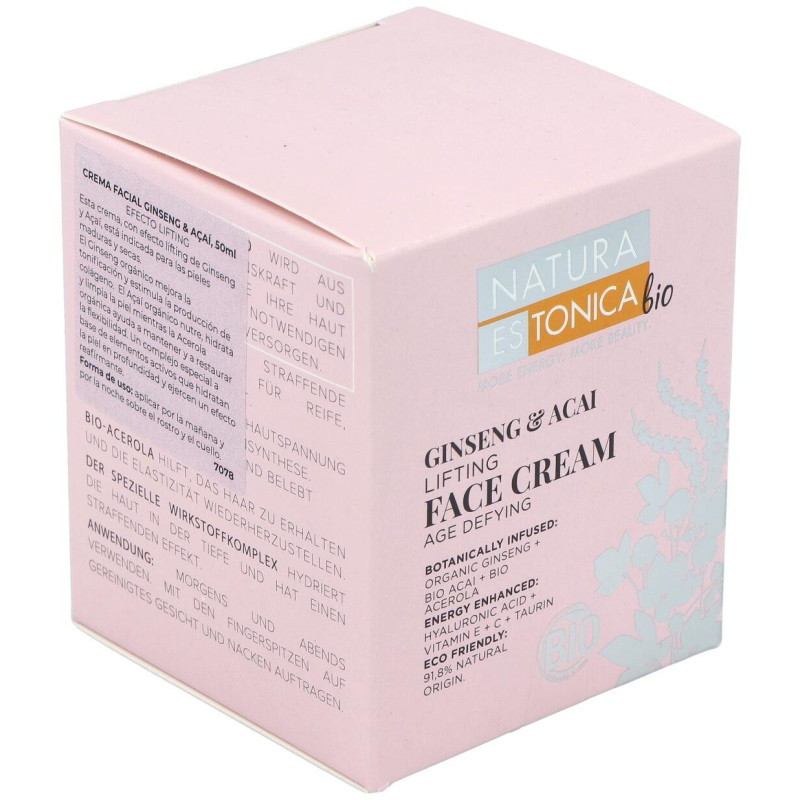 Crema Facial Ginseng - Acai 50ml. Bio - Natura Estonica