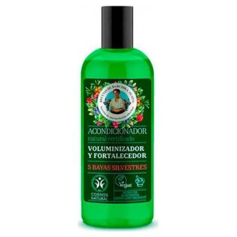 Acondicionador Capilar Natural Voluminizador y Fortalecedor 260ml - Agafia