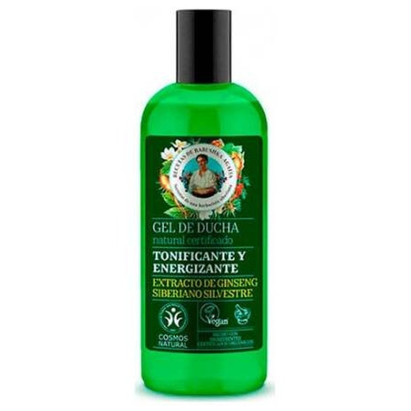 Agafiagel de Ducha Natural Tonificante y Energizante 260ml - Agafia