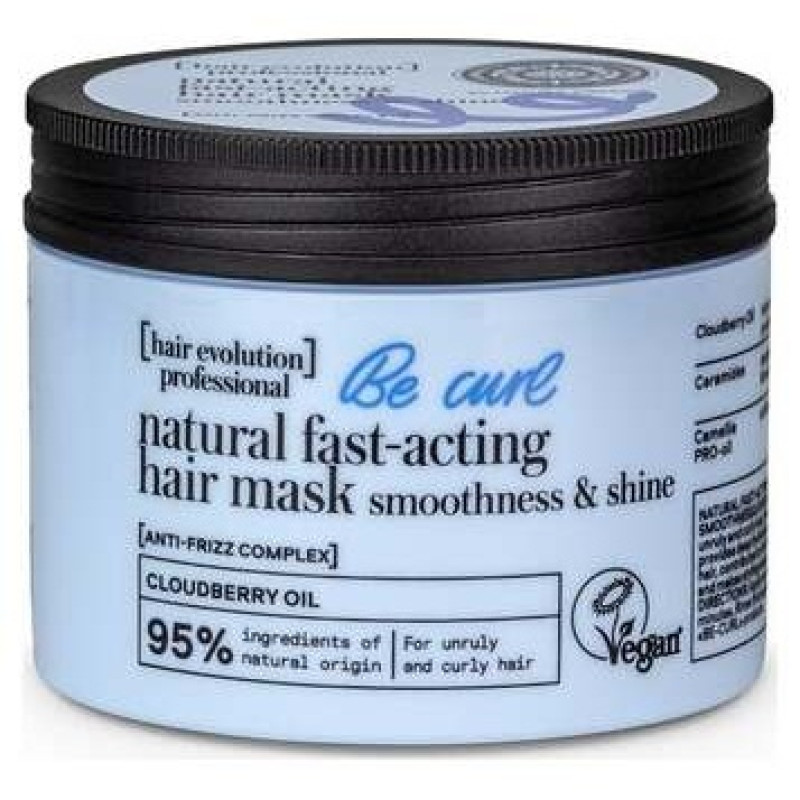 Be Curl Mascarilla Capilar Natural de Rápida Acción 150ml - Natura Siberica