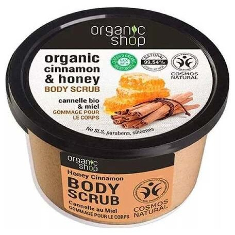 Organic Shop Exfoliante Corporal Miel Canela 250Ml