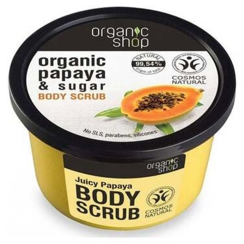 Organic Shop Exfoliante Corporal Jugosa Papaya 250Ml