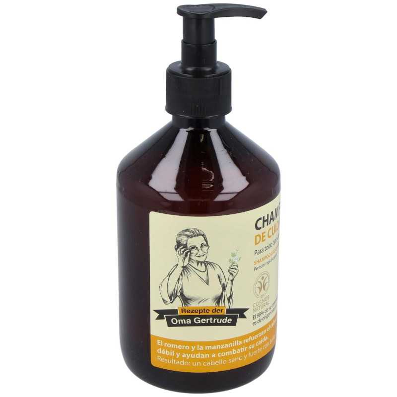 Champú Uso Diario Romero y Manzanilla 6udsx500ml - Oma Gertrude