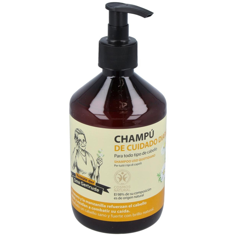 Champú Uso Diario Romero y Manzanilla 6udsx500ml - Oma Gertrude